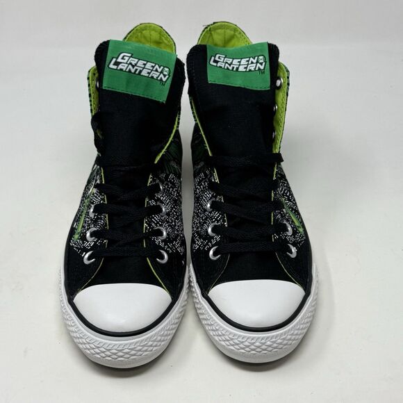 Converse All Star Hi DC Comics Green Lantern Shoes Mens 8 Womens 10 Graphic - Picture 8 of 16